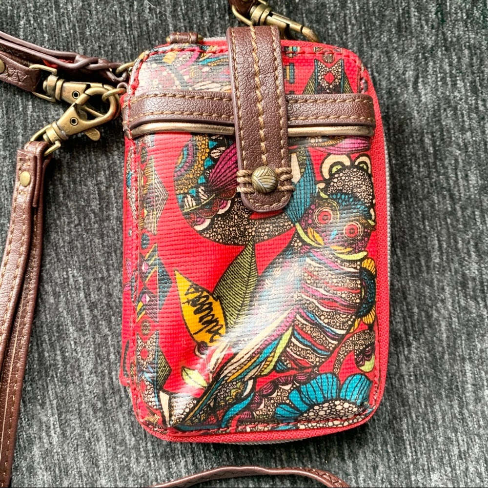Sakroots  NWOT crossbody wallet